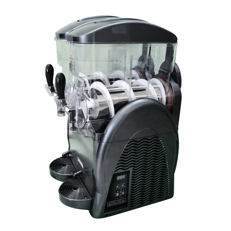 یخ در بهشت ساز دو مخزنه هوگولونی | دستگاه حرفهای تولید گرانیتا و نوشیدنیهای یخی در کافیشاپ